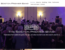 Tablet Screenshot of bostonpremier.com